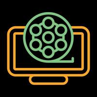 Film Reel Vector Icon