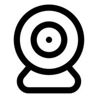 Webcam Icon for web, app, uiux, infographic, etc vector