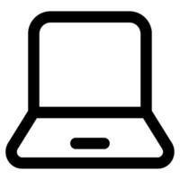 Laptop Icon for web, app, uiux, infographic, etc vector