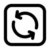 Refresh Icon for web, app, uiux, infographic, etc vector