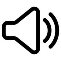 Speaker Icon for web, app, uiux, infographic, etc vector