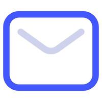 Email Icon for web, app, uiux, infographic, etc vector