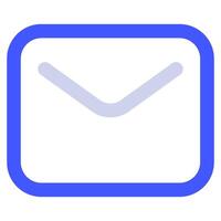 Email Icon for web, app, uiux, infographic, etc vector