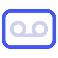 Voicemail Icon for web, app, uiux, infographic, etc vector