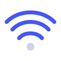 Wifi Icon for web, app, uiux, infographic, etc vector