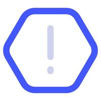 Alert Icon for web, app, uiux, infographic, etc vector