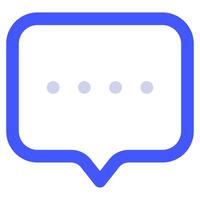 Chat Box Icon for web, app, uiux, infographic, etc vector