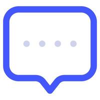 Chat Box Icon for web, app, uiux, infographic, etc vector