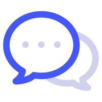 Conversation Icon for web, app, uiux, infographic, etc vector