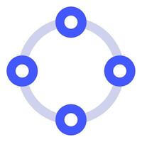 Collaboration Icon for web, app, uiux, infographic, etc vector