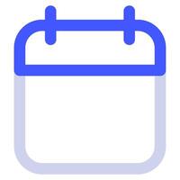 Calendar Icon for web, app, uiux, infographic, etc vector