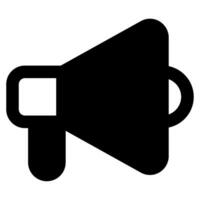 Megaphone Icon for web, app, uiux, infographic, etc vector