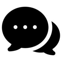 Conversation Icon for web, app, uiux, infographic, etc vector