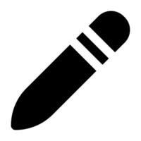 Pen Icon for web, app, uiux, infographic, etc vector