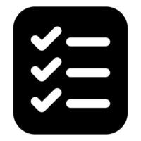 Survey Icon for web, app, uiux, infographic, etc vector