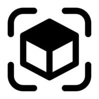 Augmented Reality Icon for web, app, uiux, infographic, etc vector