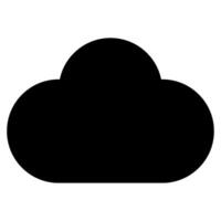 Cloud Icon for web, app, uiux, infographic, etc vector