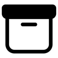 Archive Icon for web, app, uiux, infographic, etc vector