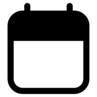 Calendar Icon for web, app, uiux, infographic, etc vector