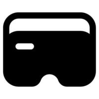 virtual realidad icono para web, aplicación, uiux, infografía, etc vector