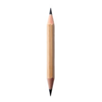 AI generated Close-up photo of yellow pencil without background png