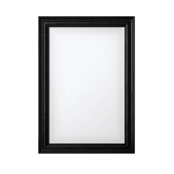 ai generato foto di vuoto e pulito telaio per immagine o Immagine senza sfondo. modello per modello png