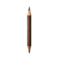 AI generated Close-up photo of brown pencil without background png