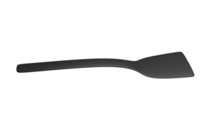 Black plastic spatula 3d png