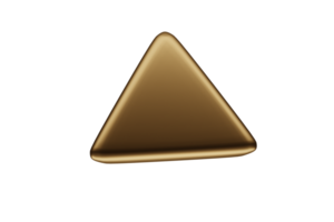 oro lucido geometrico astratto forma png