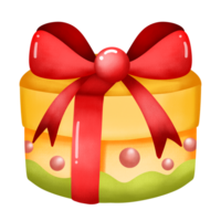 cake with a red bow on top png