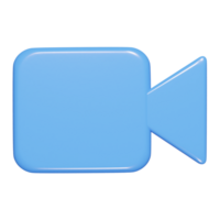 Video icon 3d rnder illustration png