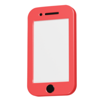 telefoon mockup 3d geven illustratie png