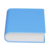 Book icon 3d render illustration png