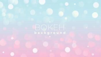 decorative and beautiful blurred bokeh banner with shiny effect vector