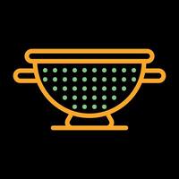 Colander Vector Icon