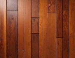 AI generated Full frame shot of wooden floor. Wood paneling. generative ai. photo