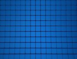 AI generated Abstract 3D Concrete Cube Background with Neon Lights. generative ai photo