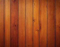 AI generated Full frame shot of wooden floor. Wood paneling. generative ai. photo