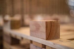 madera caja de madera con antecedentes foto