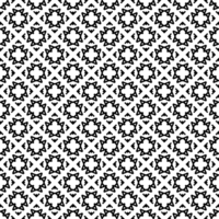 Black seamless abstract pattern. Overlay for background and backdrop. Ornamental design. PNG graphic illustration with transparent background.