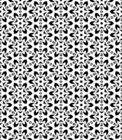 Black seamless abstract pattern. Overlay for background and backdrop. Ornamental design. PNG graphic illustration with transparent background.