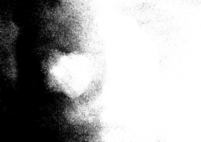 Rustic grunge texture with grain and stains. Abstract noise background. PNG graphic illustration with transparent background.