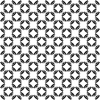 Black seamless abstract pattern. Overlay for background and backdrop. Ornamental design. PNG graphic illustration with transparent background.