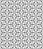 Black seamless abstract pattern. Overlay for background and backdrop. Ornamental design. PNG graphic illustration with transparent background.