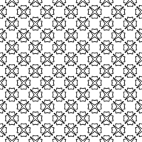 Black seamless abstract pattern. Overlay for background and backdrop. Ornamental design. PNG graphic illustration with transparent background.