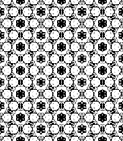 Black seamless abstract pattern. Overlay for background and backdrop. Ornamental design. PNG graphic illustration with transparent background.