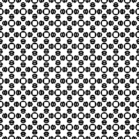 Black seamless abstract pattern. Overlay for background and backdrop. Ornamental design. PNG graphic illustration with transparent background.