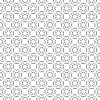 Black seamless abstract pattern. Overlay for background and backdrop. Ornamental design. PNG graphic illustration with transparent background.