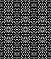 Black seamless abstract pattern. Overlay for background and backdrop. Ornamental design. PNG graphic illustration with transparent background.