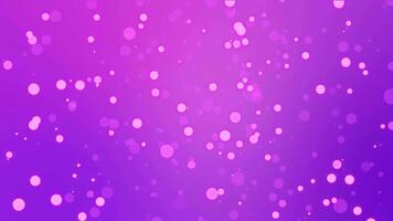 animated purple bokeh video